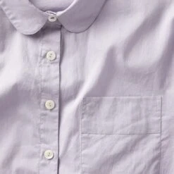 Roman Holiday Blouse -The J Peterman Shop roman holiday blouse misty lilac 414510