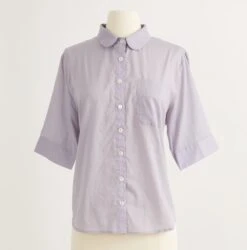 Roman Holiday Blouse -The J Peterman Shop roman holiday blouse misty lilac 669582