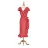 Ruffled Linen Dress 1 Ruffled Linen Dress -The J Peterman Shop ruffled linen dress watermelon 581213