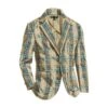 Rugged Madras Blazer -The J Peterman Shop rugged madras blazer brass madras 507574