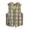 Rugged Madras Suit Vest -The J Peterman Shop rugged madras suit vest brass madras 846004