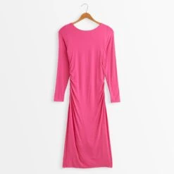 Secret Keeper Dress -The J Peterman Shop secret keeper dress bright pink 946705