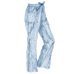 Seersucker Drawstring Pants