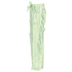 Seersucker Drawstring Pants -The J Peterman Shop seersucker drawstring pants green 651501