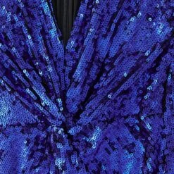 Sensational Sequins Gown -The J Peterman Shop sensational sequins gown electric blue 197395