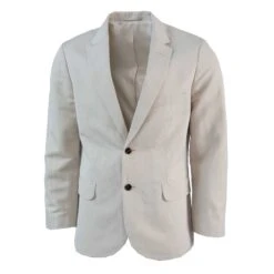 Silk & Linen Suit Jacket -The J Peterman Shop silk linen suit jacket light khaki 277238