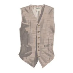 Silk & Linen Suit Vest 11 Silk & Linen Suit Vest -The J Peterman Shop silk linen suit vest light khaki 505648