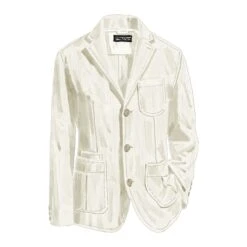 Spanish Café Linen Blazer