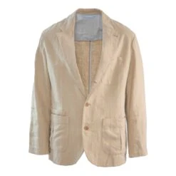 Spanish Café Linen Blazer -The J Peterman Shop spanish cafe linen blazer safari 219025