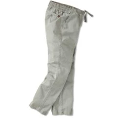 Sun-Kissed Redondo Pants -The J Peterman Shop sun kissed redondo pants light grey 509543