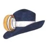 Swirls Hat -The J Peterman Shop swirls hat navy gold white 993697