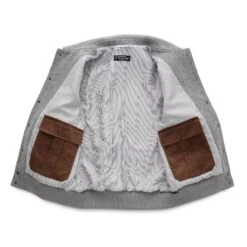 The American Baseball Jacket 16 The American Baseball Jacket -The J Peterman Shop the american baseball jacket heather grey 918891