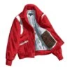 The American Baseball Jacket -The J Peterman Shop the american baseball jacket red 406001