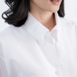 The Grown-Up Cotton Poplin Shirt -The J Peterman Shop the grown up cotton poplin shirt white 660895