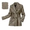 The Houndstooth Blazer -The J Peterman Shop the houndstooth blazer brown multi 194104