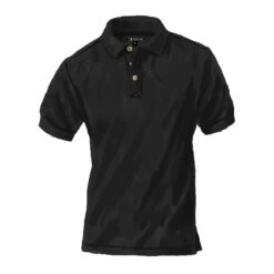 The JP Polo -The J Peterman Shop the jp polo black 298731