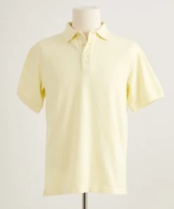 The JP Polo -The J Peterman Shop the jp polo yellow 142650