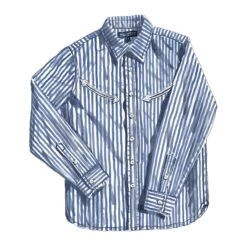 The Modern Rodeo Shirt -The J Peterman Shop the modern rodeo shirt blue stripe 777440