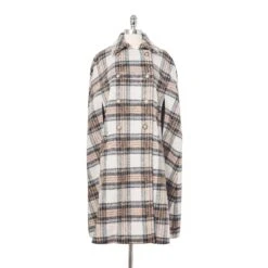 The Plaid Cape 11 The Plaid Cape -The J Peterman Shop the plaid cape black white plaid 626705