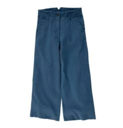 The San Remo Wide Leg Cropped Chino -The J Peterman Shop the san remo wide leg cropped chino washed navy 707813