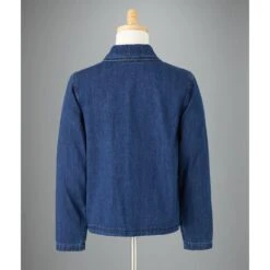 U.S. Navy Coast Guard Jacket 12 U.S. Navy Coast Guard Jacket -The J Peterman Shop us navy coast guard jacket washed denim 298947