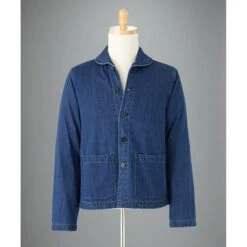 U.S. Navy Coast Guard Jacket 11 U.S. Navy Coast Guard Jacket -The J Peterman Shop us navy coast guard jacket washed denim 511290