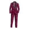 Velvet Tuxedo Trouser -The J Peterman Shop velvet tuxedo trouser burgundy 594342