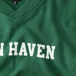 Vintage V-Neck Sweatshirt -The J Peterman Shop vintage v neck sweatshirt pine 236748