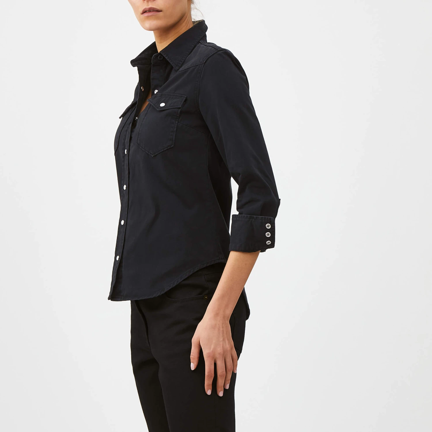 Western Denim Shirt 12 Western Denim Shirt - Image 10