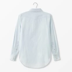 Western Denim Shirt 30 Western Denim Shirt -The J Peterman Shop western denim shirt bleach wash 636270