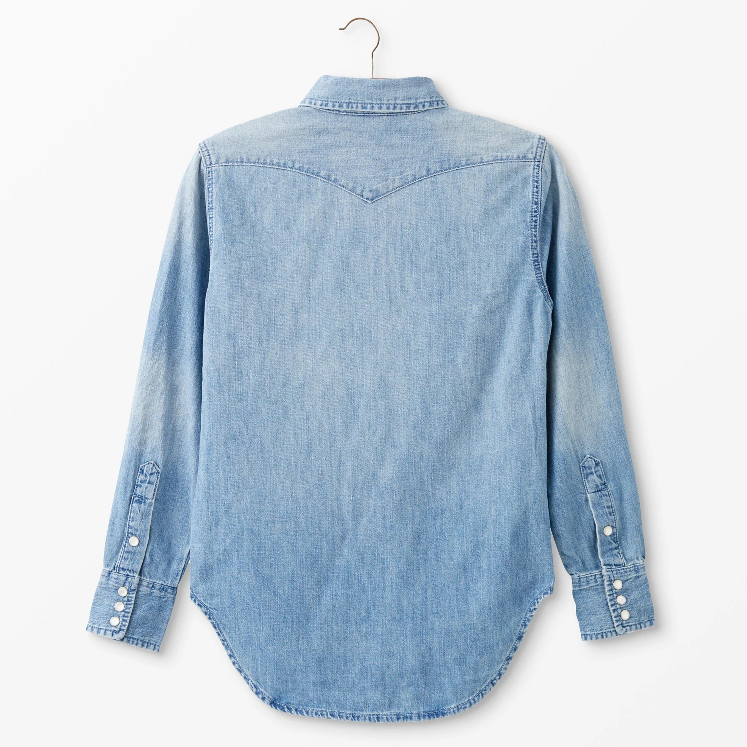 Western Denim Shirt 5 Western Denim Shirt - Image 3