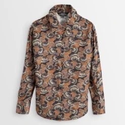 Wild Satin Blouse -The J Peterman Shop wild satin blouse multi floral 470611