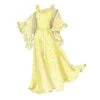 Winner's Circle Chiffon Dress & Shawl 1 Winner's Circle Chiffon Dress & Shawl -The J Peterman Shop winners circle chiffon dress shawl wax yellow 519063