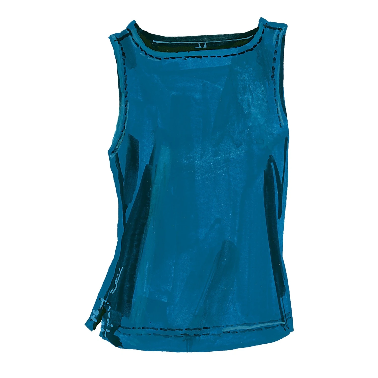 Without Confusion Indigo Knit Top 4 Without Confusion Indigo Knit Top - Image 2