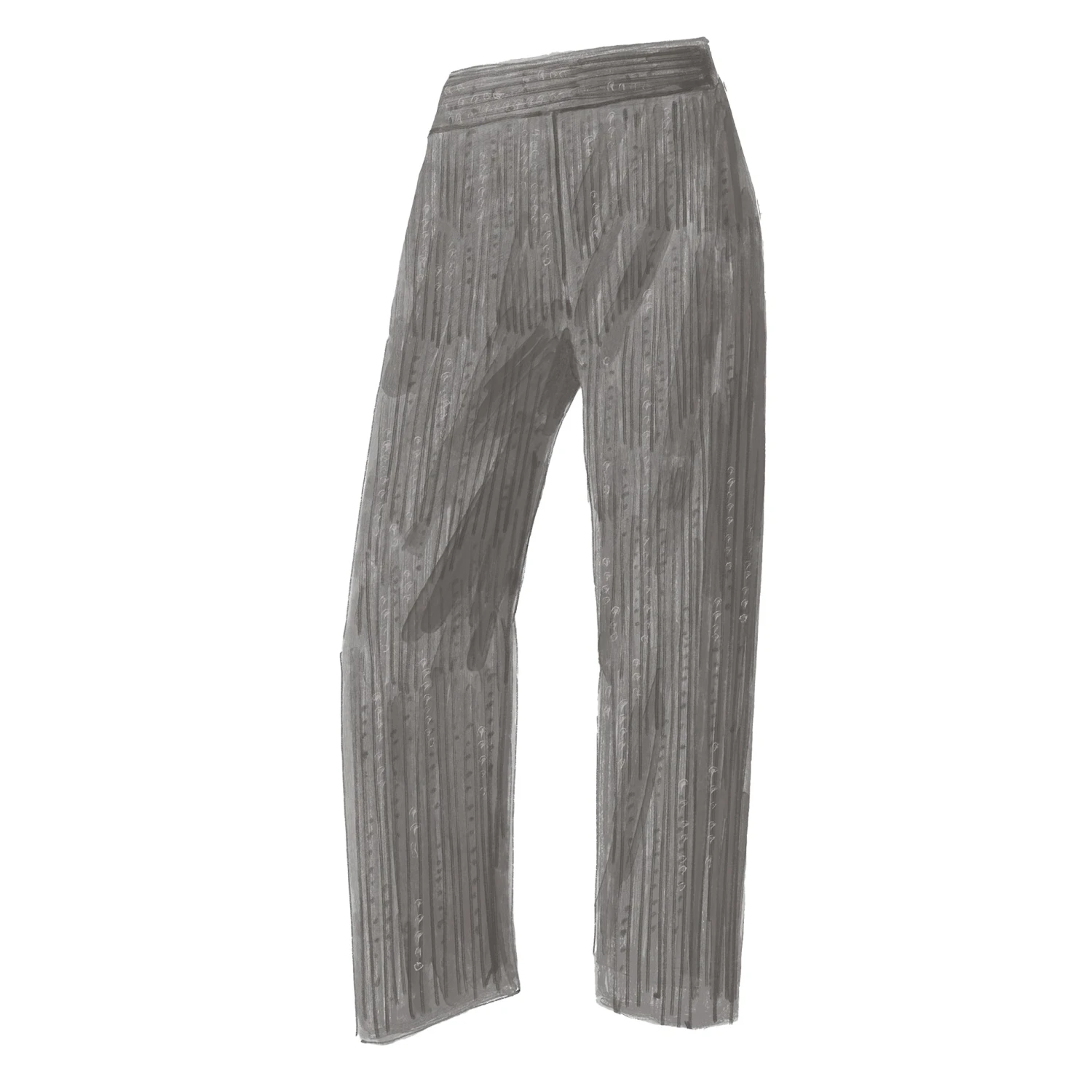 Wool & Cashmere Crop Pant 4 Wool & Cashmere Crop Pant - Image 2