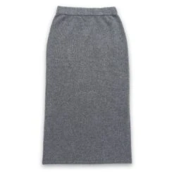 Wool & Cashmere Skirt -The J Peterman Shop wool cashmere skirt charcoal 418632